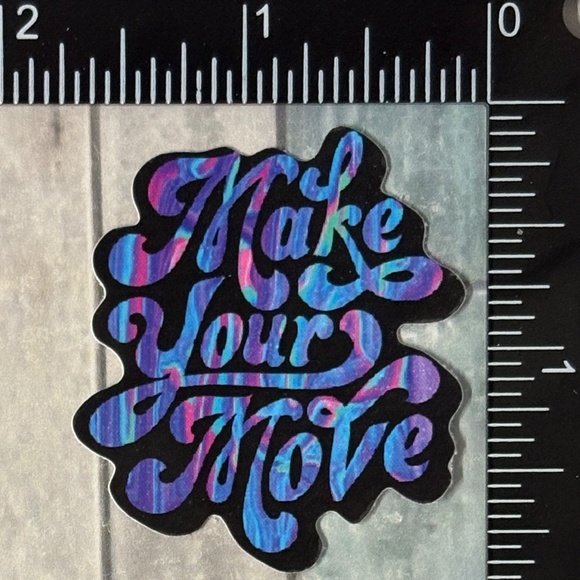 🌀10/$10🌀 Inspirational Colorful Reusable Waterproof Vinyl Sticker Decal - Picture 1 of 1